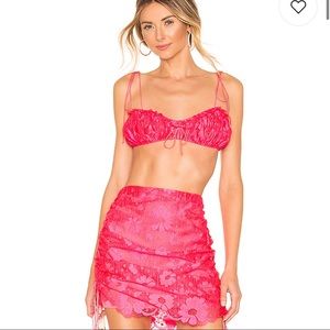 For love and lemons hot pink set